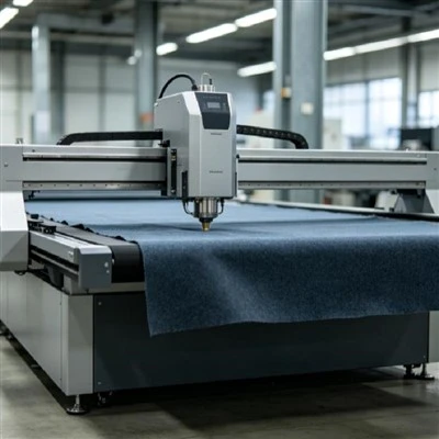 Oscillating Knife Textile Cutting Machine